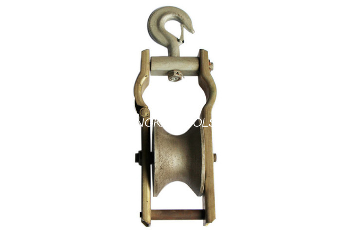 SHC Model 1T Universal Hook Style Stringing Pulley Block for antennekabel