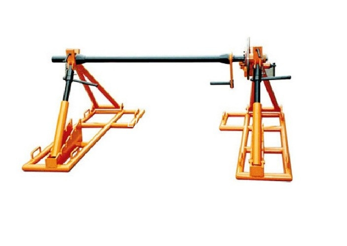 Line stringing kabel trommel løfteknekker, 7T hydraulisk kabel jack med motor