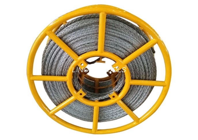 12 tråder Anti-twist ståltau Galvanisert flettet Overhead Line Polit Tau