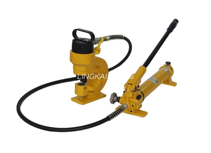 CH-60 utgangs samleskinne stansemaskin, 31 tonn hydraulisk hullmaskin