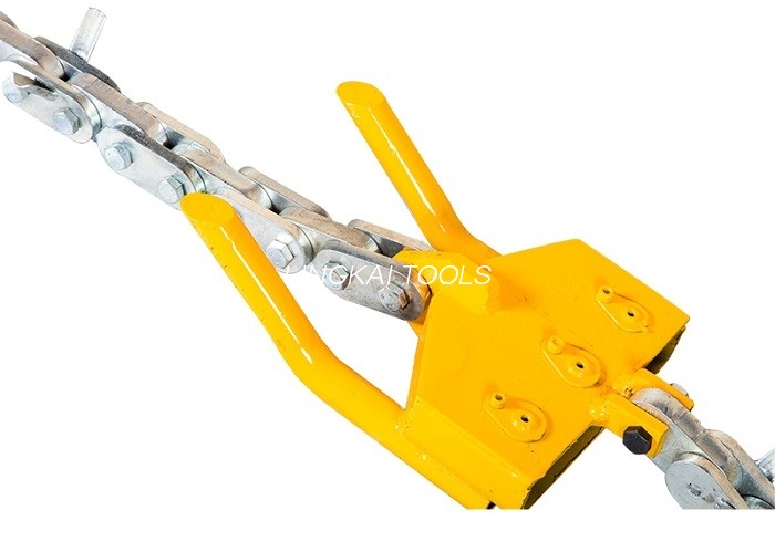 Galvanisert stål Transmission Line Stringing Tools Hodebord Tre bunter Ledere