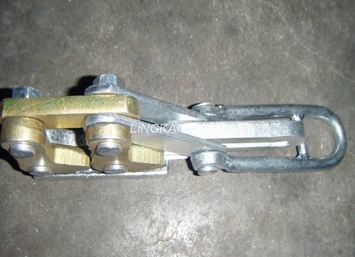 25-50GJ Stålstrengverktøy SKDS / 10 KN Dual Cam Earth Stålkabelgriper