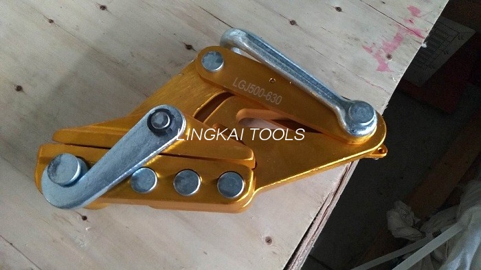 Aluminiumslegering Grunnleggende konstruksjonsverktøy Grip Com Along-klemme for ACSR AAAC