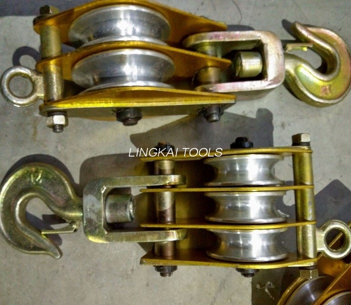 2 tonns aluminiumskive vertsutstyr / snappeblokk av aluminiumshjul 2,9 kg