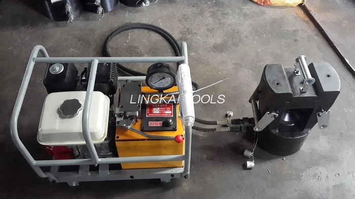 200T Hydraulisk Press Machine Crimping Form Hexagon Crimping Range 14-90mm