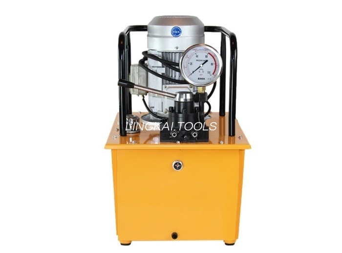 2,5L/Min høytrykkspresseverktøy / 70Mpa 0,75KW elektrisk drevet hydraulisk pumpe