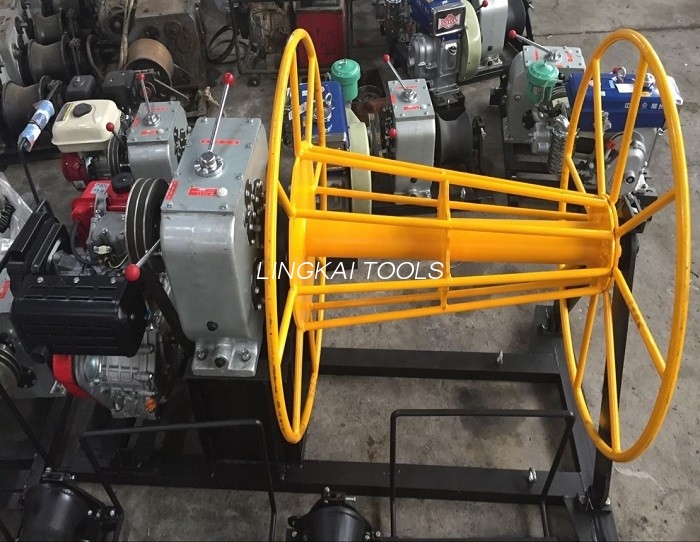 String Line Construction Engine Powered Winch 3T Med Yamaha Engine