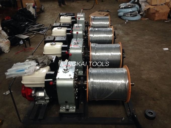 Wire Take Up Kabel Vinsj Trekker String Machine 20KN Trekkkraft