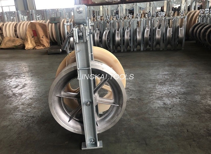 Power Construction ACSR Conductor Wire Pulling Pulley