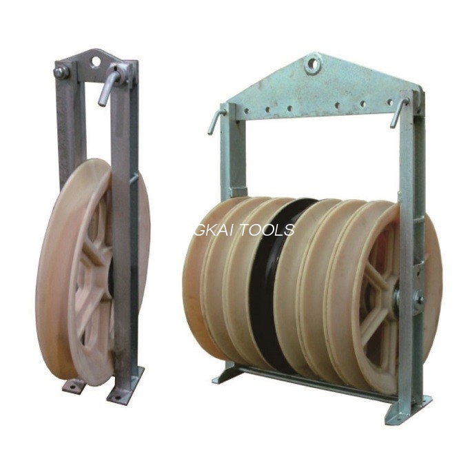 Konstruksjon 60KN 660mm String Triple Pulley Block