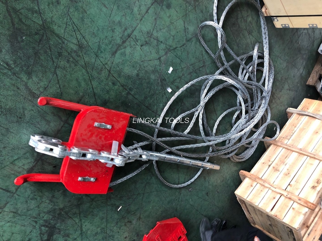 Balanse Type 130kn Fire Bundle Conductors Running Boards For Overhead Stringing Line