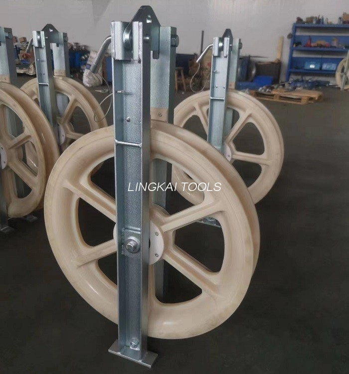 508 X 75 mm tre skiver overføringslinje MC nylonleder streng pilotblokk